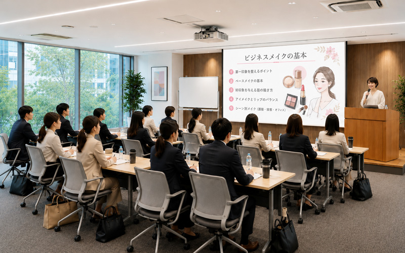 ダンデライオンのメイクセラピー出張研修